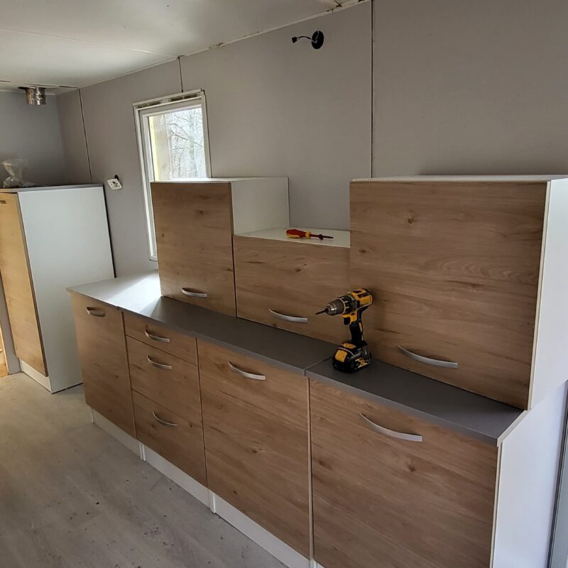 Travaux Cottage Camping Moderne